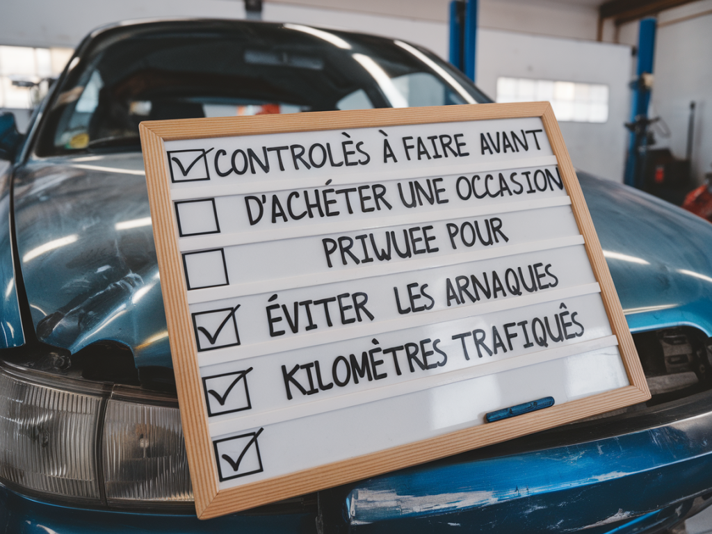 Contrôles à faire avant d'acheter une occasion privée pour éviter les arnaques kilomètres trafiqués